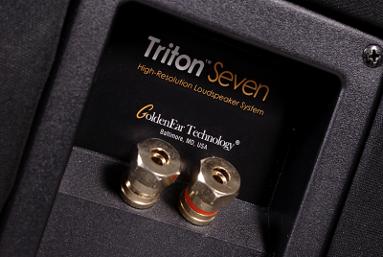 GoldenEar Triton Seven.