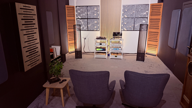 Επίδειξη των Martin Logan ESL 11A στο Lounge 64.